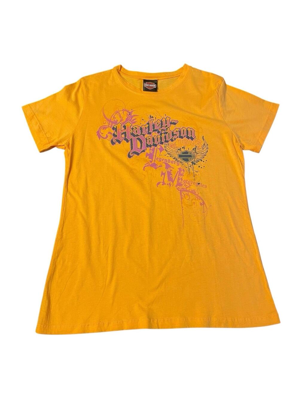 Durango Harley Davidson Colorado Graphic T Shirt Womens Motorcycle Top